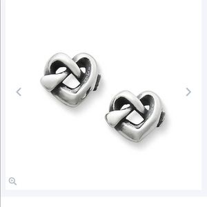 James Avery Hear Knot Studs